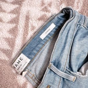 Size 25 FRAME Ripped Jeans